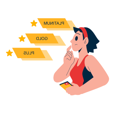 Aero Pricing woman looking for plan membership