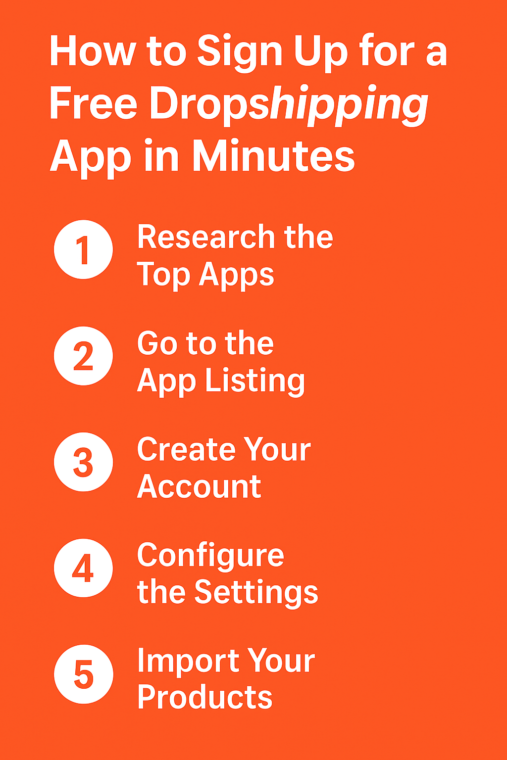 How to Sign Up for a Free Dropshipping App in Minutes How to Sign Up for a Free Dropshipping App in Minutes