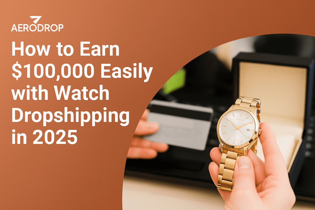 How to Earn $100,000 Easily with Watch Dropshipping in 2025 Watch Dropshipping