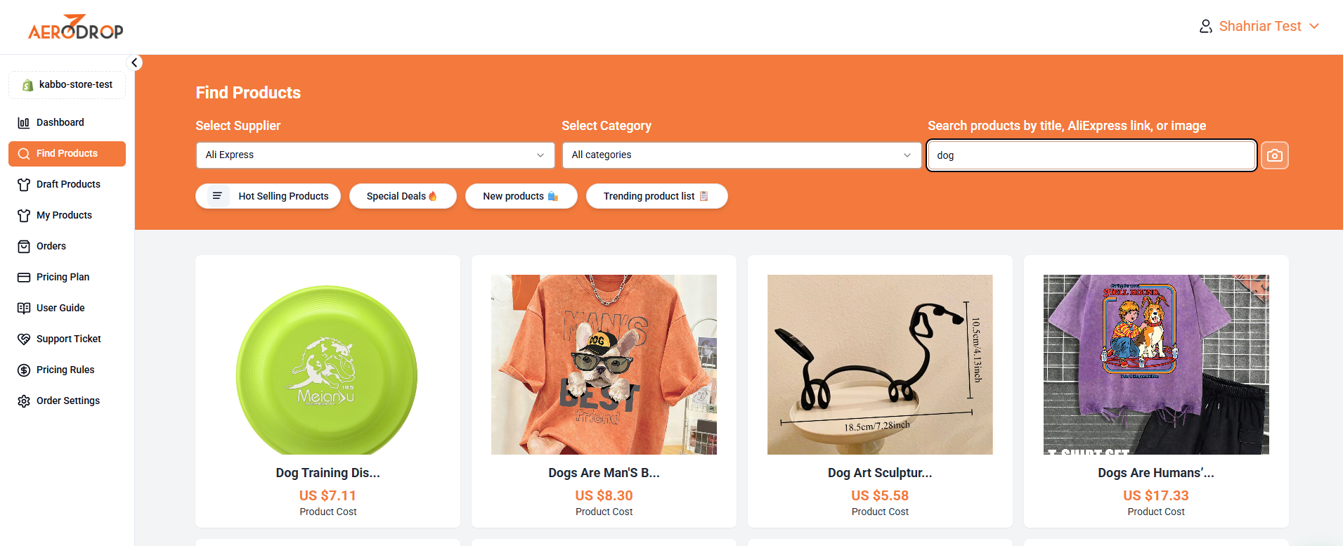 Best Free Dropshipping Apps for Shopify (2026 Guide) How AeroDrop Helps You Find Winning Pet Dropshipping Products in 2026