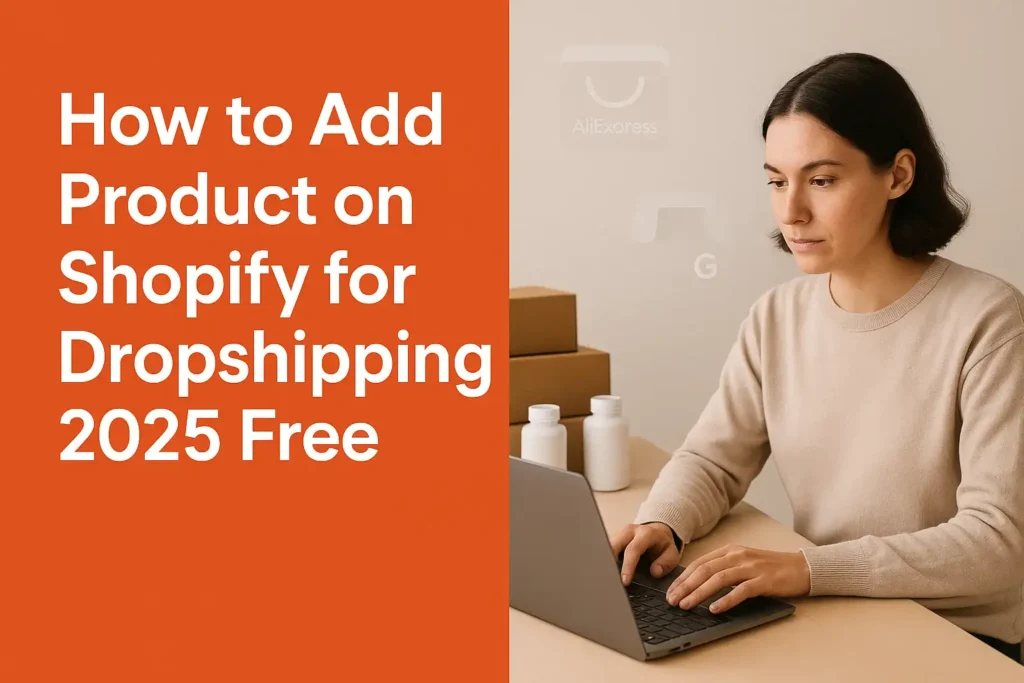 How to Add Product on Shopify for Dropshipping Free 2025 How to Add Product on Shopify for Dropshipping Free 2025
