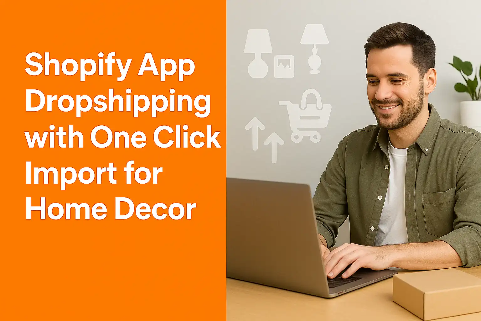 Shopify App Dropshipping with One Click Import for Home Decor