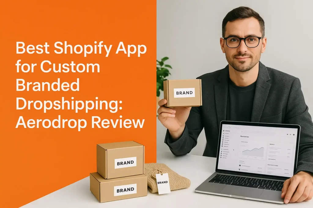 Best Shopify App for Custom Branded Dropshipping: Aerodrop Review Best Shopify App for Custom Branded Dropshipping