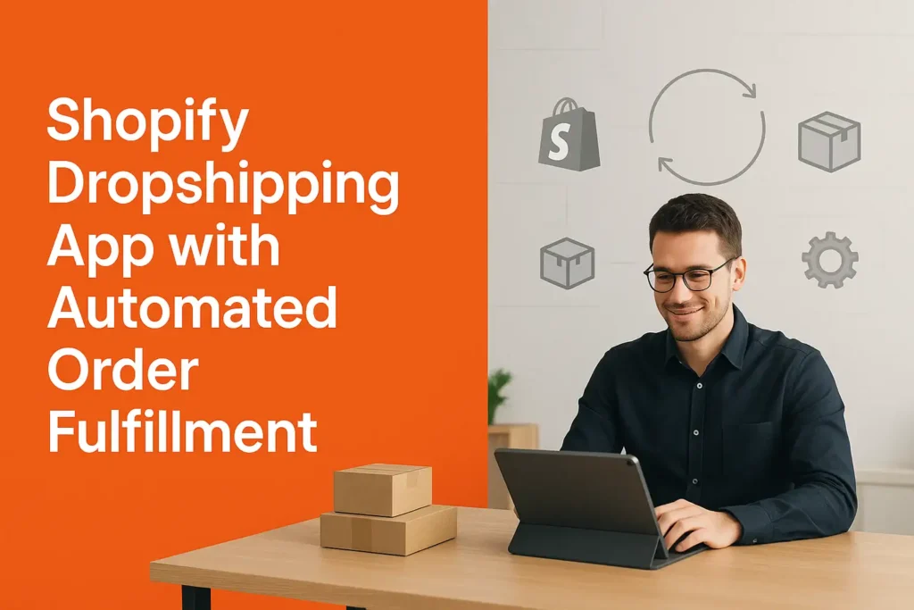 Shopify Dropshipping App with Automated Order Fulfillment Shopify Dropshipping App with Automated Order Fulfillment