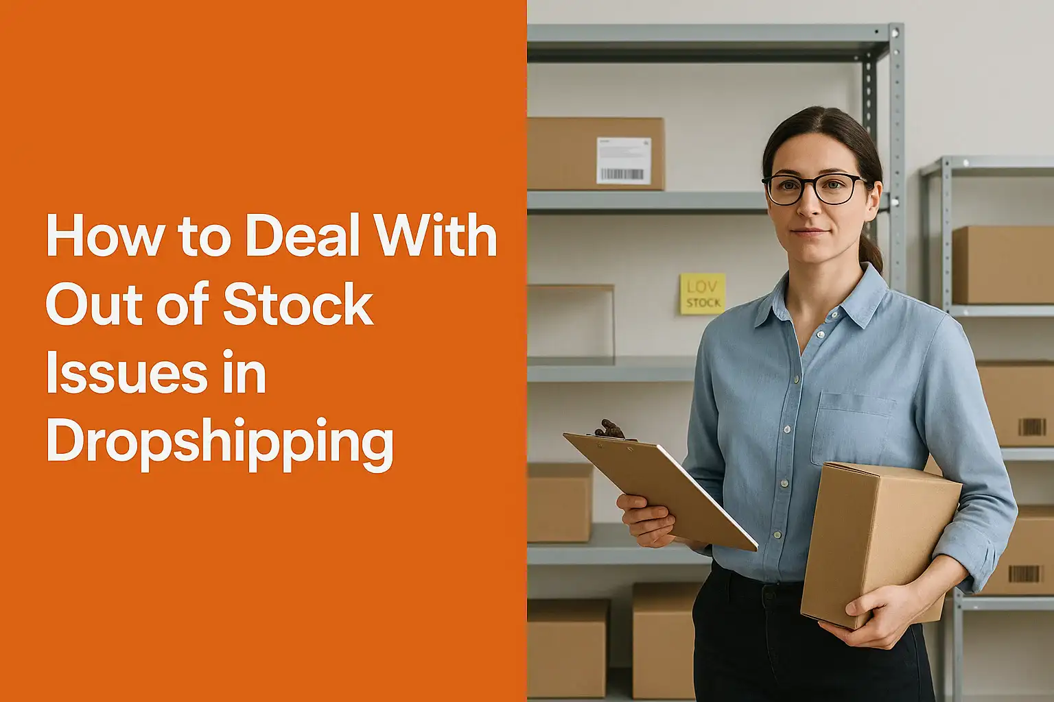Blog How to Deal With Out of Stock Issues in Dropshipping