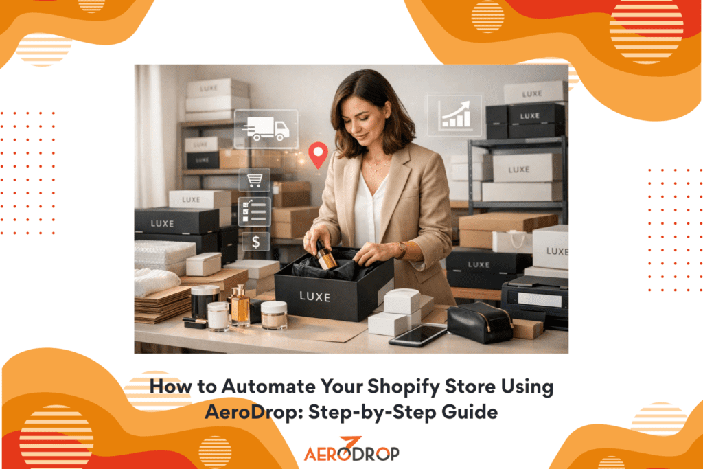 How to Automate Your Shopify Store Using AeroDrop: Step-by-Step Guide Automate Your Shopify Store Using AeroDrop