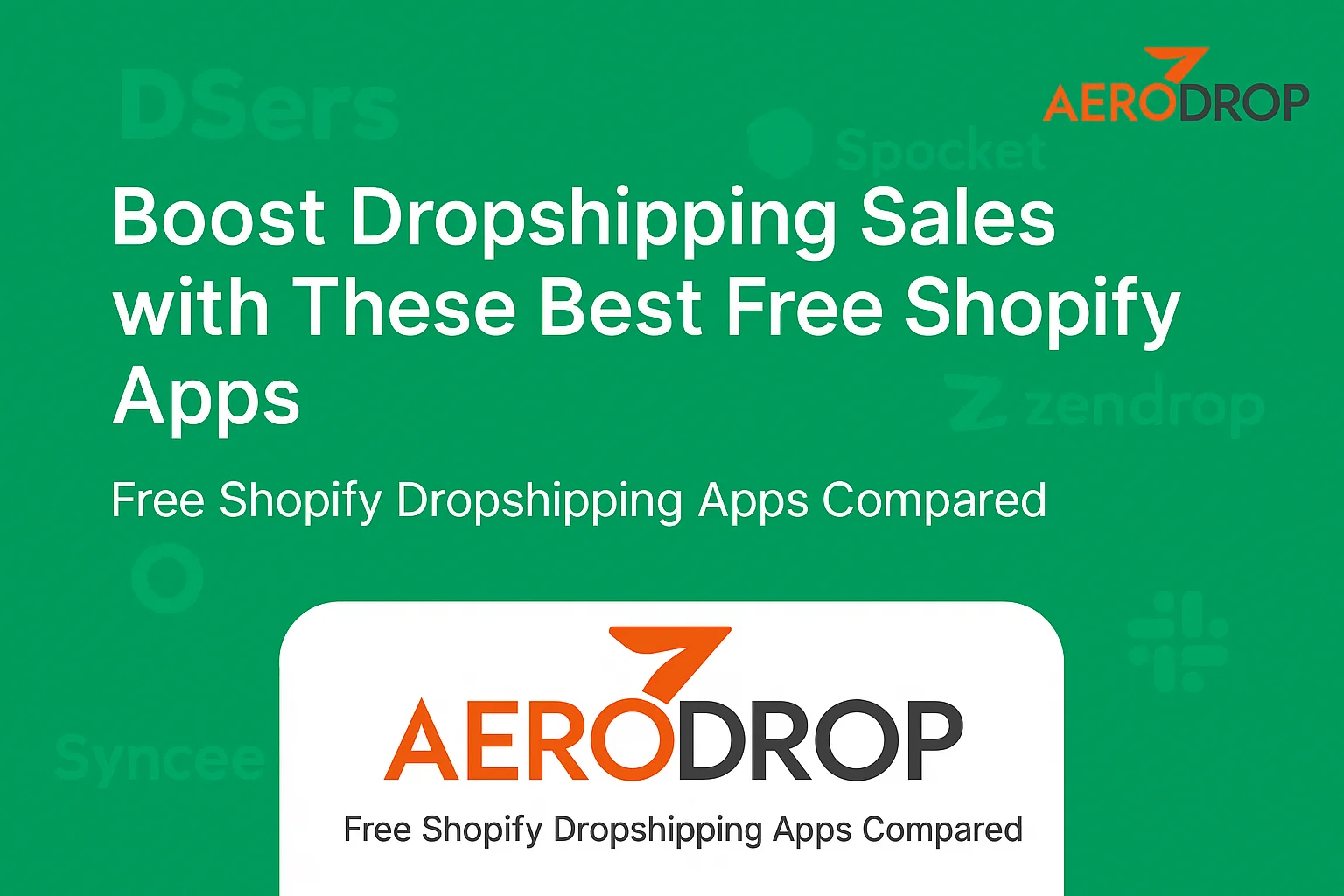 Boost dropshipping sales with effective free Shopify apps
